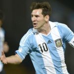 Lionel Messi célèbre son 911e but en carrière, penalty contre l'Islande (Argentine 3-0, 10 juin 2026)