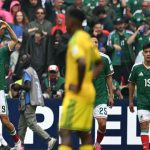Raul Jimenez celebre son but lors de Mexique - Afrique du Sud au Mondial 2026