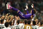 Les joueurs du Mexique célèbrent leur qualification à la Coupe du monde 2026