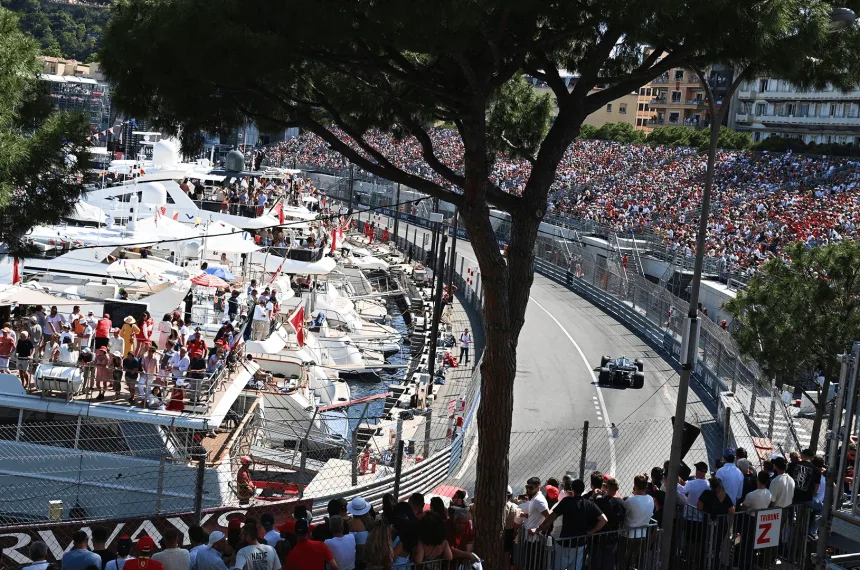 Grand Prix de Monaco 2026 — Vue aérienne du circuit de Monte-Carlo F1