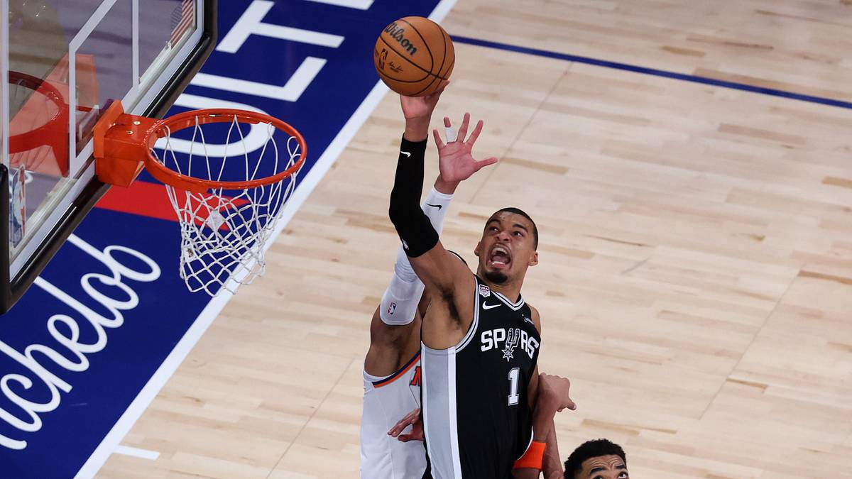 Victor Wembanyama et les Spurs au Madison Square Garden lors du Game 3 des NBA Finals 2026