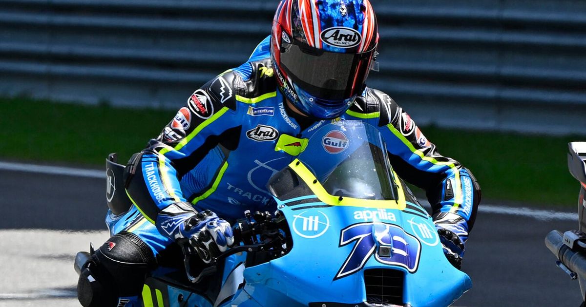 Ai Ogura sur son Aprilia Trackhouse au GP des Pays-Bas de MotoGP 2026 à Assen
