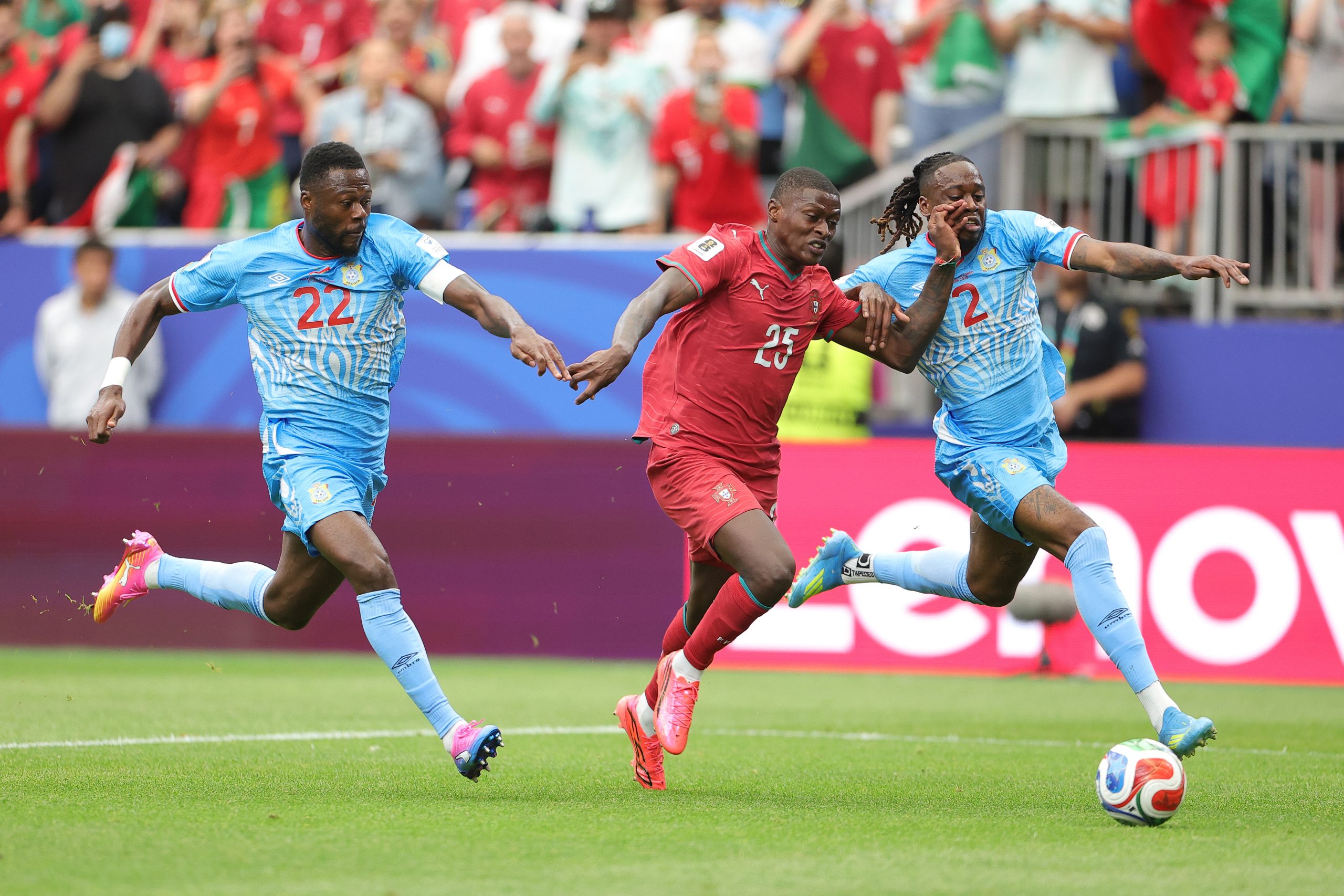 Duel entre le Portugal et la RD Congo lors de la Coupe du monde 2026 à Houston