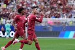 Cristiano Ronaldo célèbre un but du Portugal face à l'Ouzbékistan à la Coupe du monde 2026