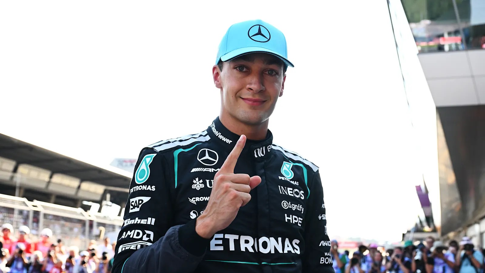 George Russell en pole position au GP d'Autriche 2026 de F1