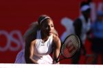 Serena Williams sur le gazon du Queen's Club lors de son retour en double en 2026