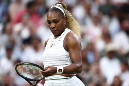 Serena Williams dépitée lors de son élimination à Wimbledon 2026