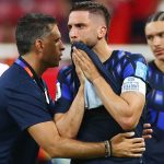 Joueurs de l'Uruguay abattus après leur élimination à la Coupe du Monde 2026