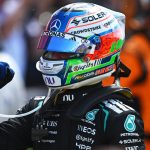 Kimi Antonelli célèbre sa victoire lors du sprint Silverstone 2026