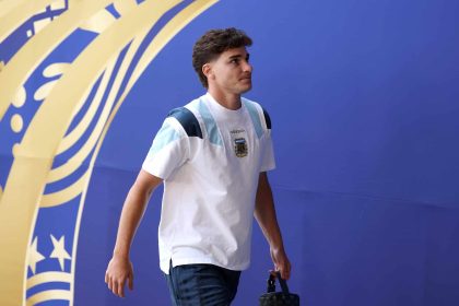 Julian Álvarez avec l'Argentine lors du Mondial 2026, avant son bras de fer avec l'Atlético pour rejoindre le Barça