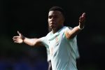 Kylian Mbappé célèbre avec l'équipe de France lors du quart de finale contre le Maroc, Coupe du monde 2026