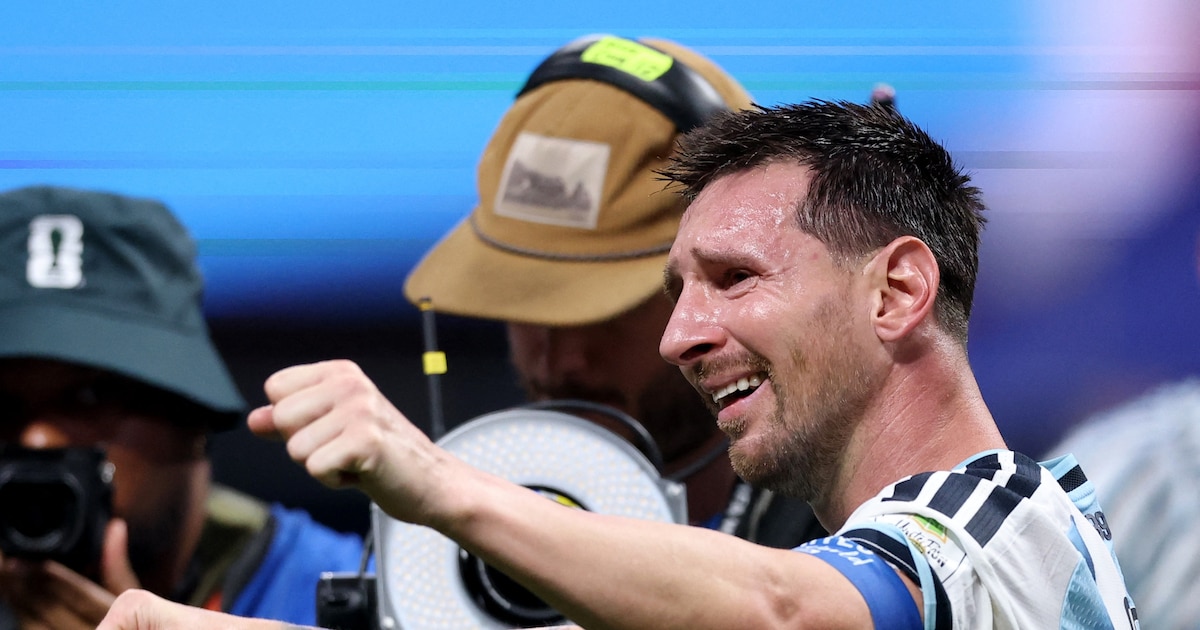 Lionel Messi en larmes, Argentine 3-2 Egypte, Coupe du Monde 2026