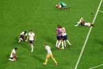 Joueurs anglais et mexicains au coup de sifflet final du 8e de finale Coupe du Monde 2026 à l'Azteca