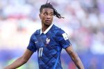 Michael Olise sous le maillot de l'équipe de France lors de la Coupe du Monde 2026