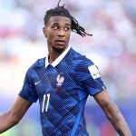 Michael Olise sous le maillot de l'équipe de France lors de la Coupe du Monde 2026