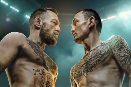 Conor McGregor et Max Holloway se regardent en face à face avant l'UFC 329