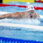 Léon Marchand savoure sa victoire au 200m papillon des Championnats d'Europe 2026 à Saint-Denis
