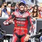 Marc Marquez célèbre sa victoire au Grand Prix d'Aragon MotoGP 2026