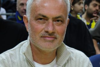 José Mourinho, entraîneur du Real Madrid, lors d'une interview