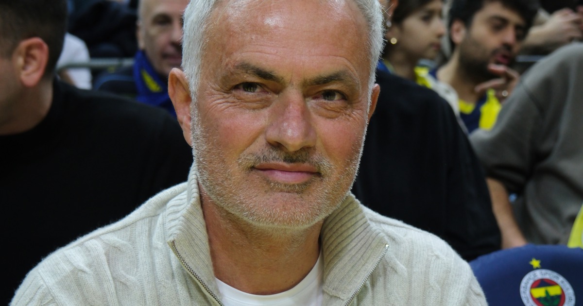 José Mourinho, entraîneur du Real Madrid, lors d'une interview