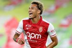 Paris Brunner célèbre un but avec l'AS Monaco lors de Monaco-OM en Ligue 1