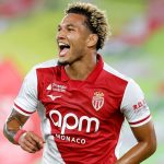 Paris Brunner célèbre un but avec l'AS Monaco lors de Monaco-OM en Ligue 1