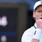 Jannik Sinner lors de Wimbledon 2026, avant son forfait à Cincinnati