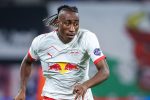 Yan Diomandé sous le maillot du RB Leipzig avant son transfert au Real Madrid