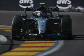 Kimi Antonelli (Mercedes) lors des Essais Libres 2 du GP d'Espagne 2026 sur le nouveau circuit du Madring à Madrid
