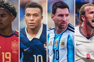 Harry Kane, Lionel Messi, Kylian Mbappé et Lamine Yamal, candidats au Ballon d'Or 2026
