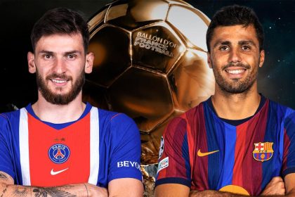 Kvaratskhelia et Rodri, nommés au Ballon d'Or 2026, devant le trophée France Football