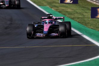 Pierre Gasly au volant de son Alpine lors des qualifications du GP d'Italie 2026 à Monza