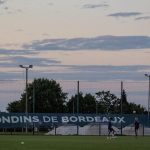 Terrain d'entraînement des Girondins de Bordeaux, club en crise institutionnelle