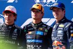 Norris, Antonelli et Verstappen sur le podium des qualifications du GP d'Espagne 2026 a Madring
