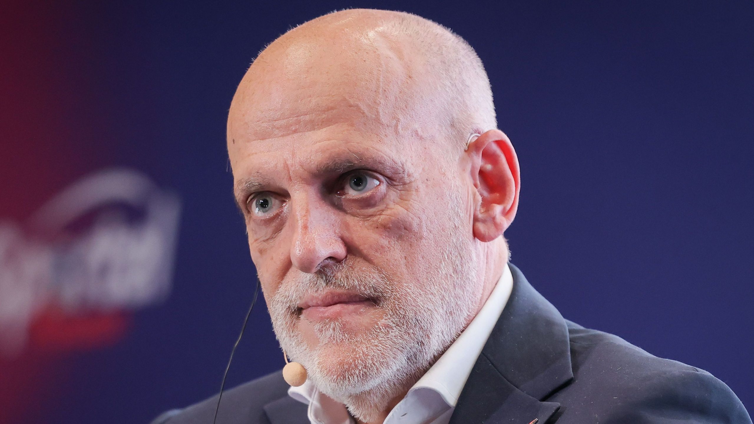 Javier Tebas, président de LaLiga, en conférence de presse