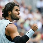 Carlos Alcaraz célèbre sa qualification pour les quarts de finale de l'US Open 2026