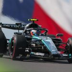 Mercedes de Kimi Antonelli en piste sur le Circuit of the Americas à Austin lors du GP des États-Unis 2026