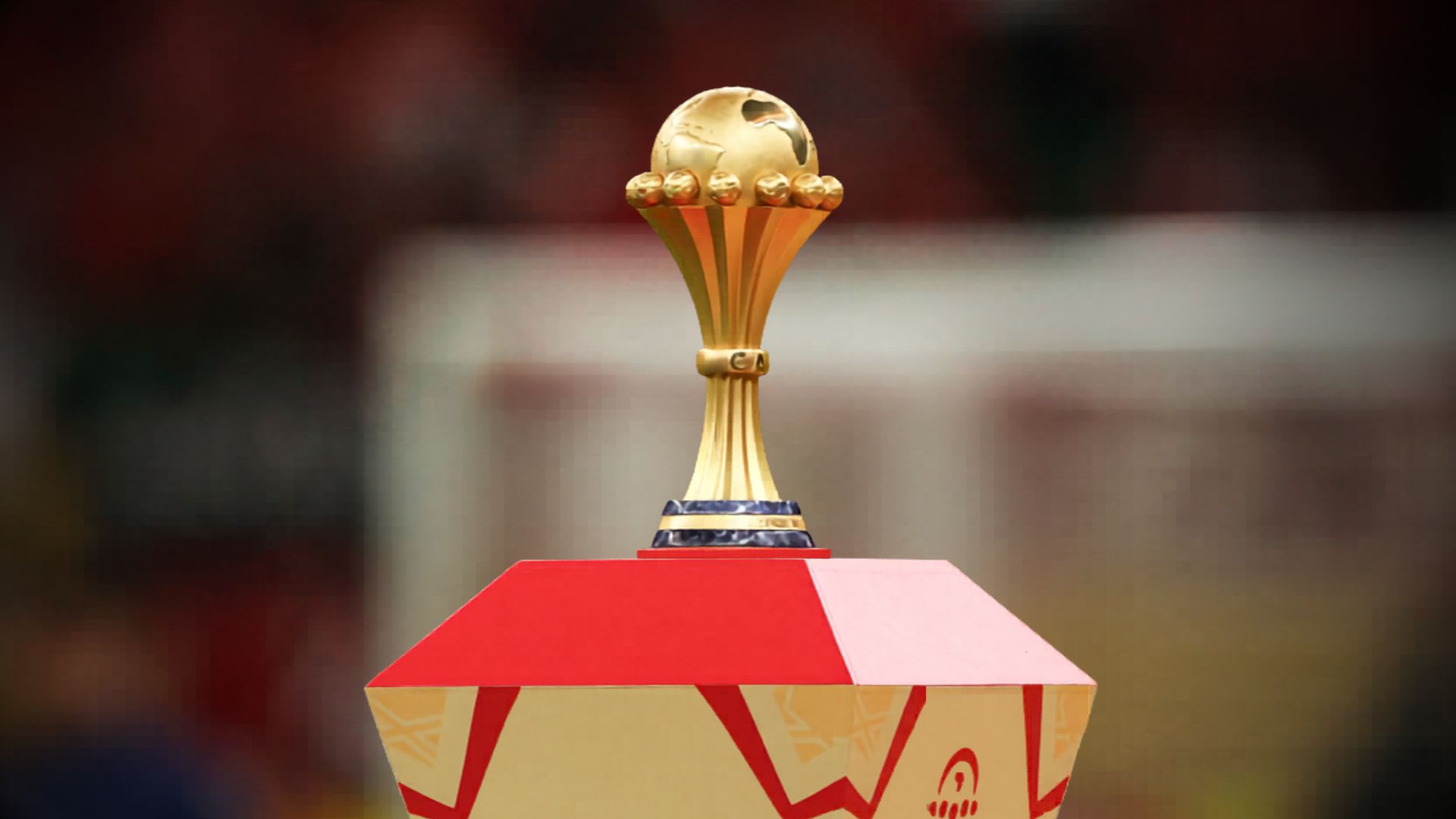 Le trophée de la CAN, compétition qui revient à un rythme de deux ans