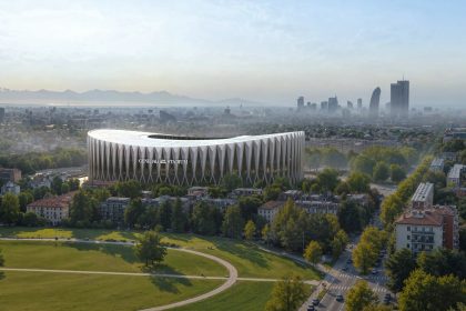 Rendu officiel du Generali Stadium, futur stade de l’Inter et de l’AC Milan à San Siro