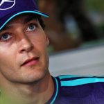 George Russell, pilote Mercedes, avant le GP de Singapour 2026