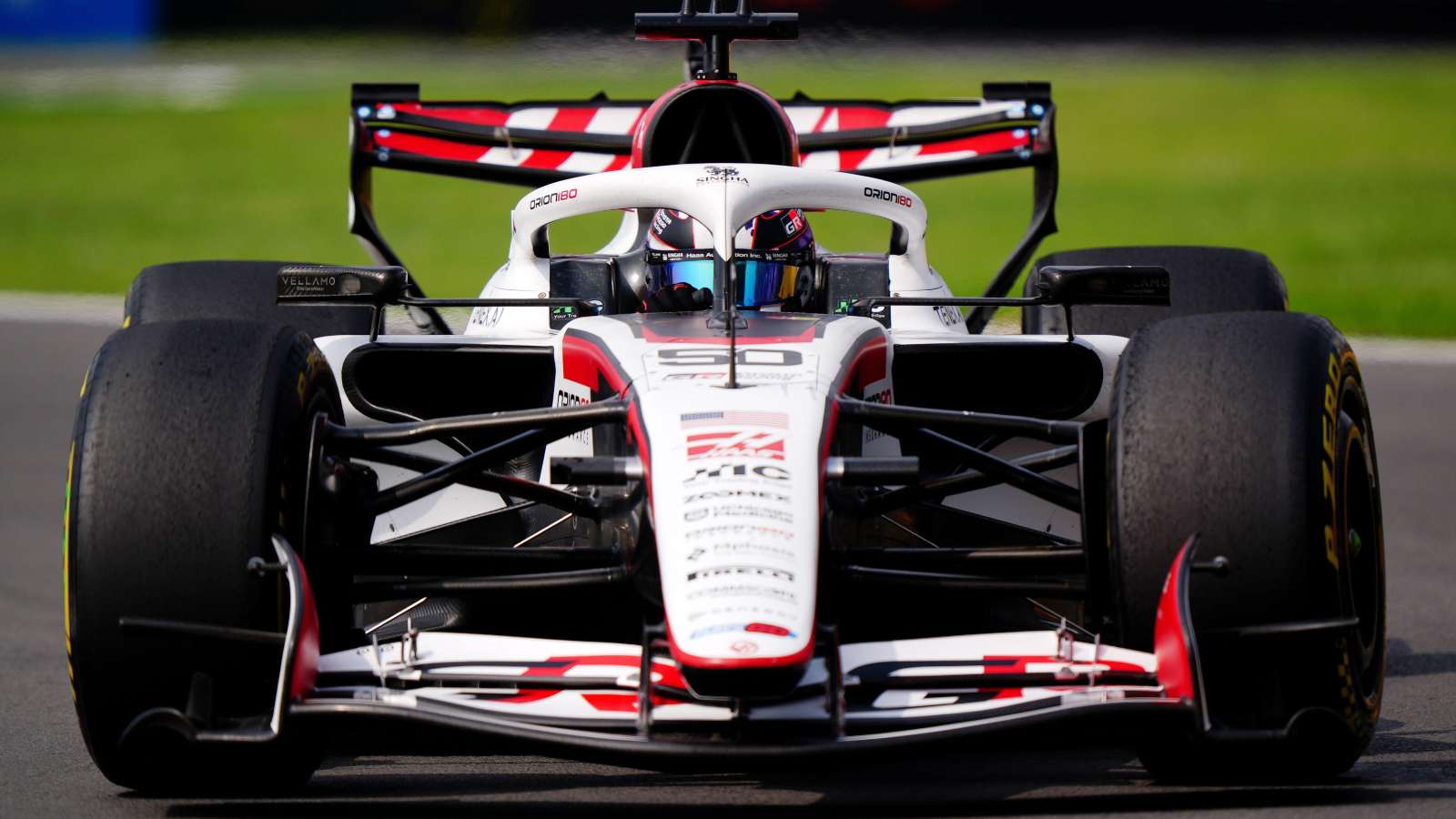 Ryo Hirakawa au volant de la Haas VF-26 au GP du Mexique 2026
