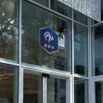 Entrée du siège de la Fédération française de football à Paris