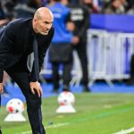 Zinédine Zidane au bord du terrain lors de France-Italie (1-1) au Stade de France, Ligue des nations, 2 octobre 2026